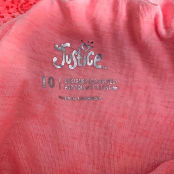 Neon Orange Justice Top - Picture 5 of 5